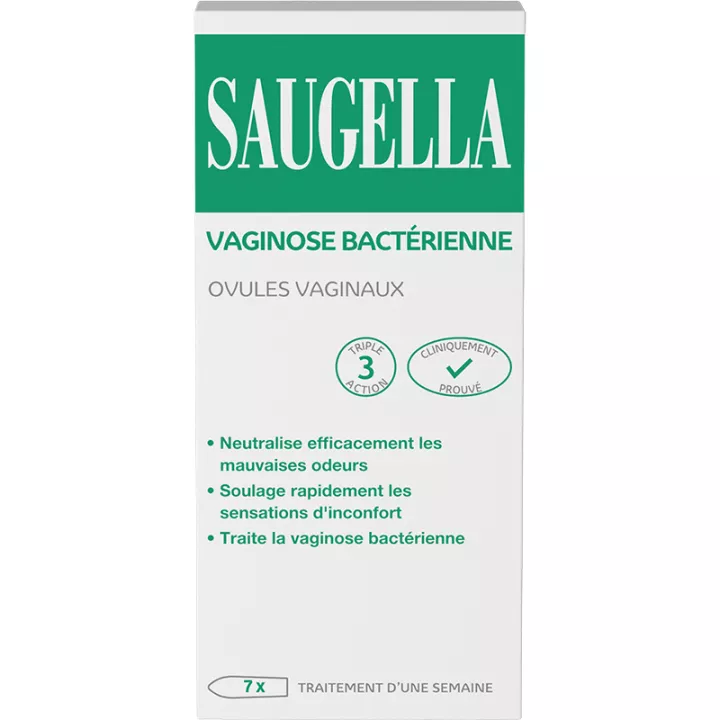 Saugella Vaginosi batterica Ovuli vaginali Triplo effetto x7