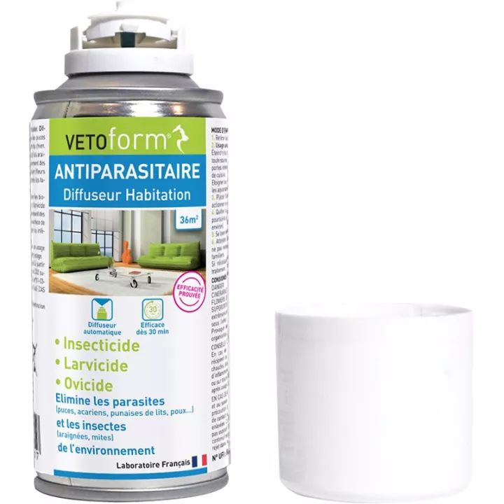 Vetoform Antiparasitaire Diffuseur Fogger Habitation