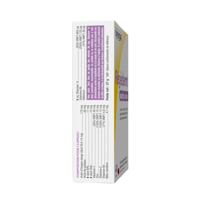 Synergia Régéderm Skin Beauty 40 Capsules