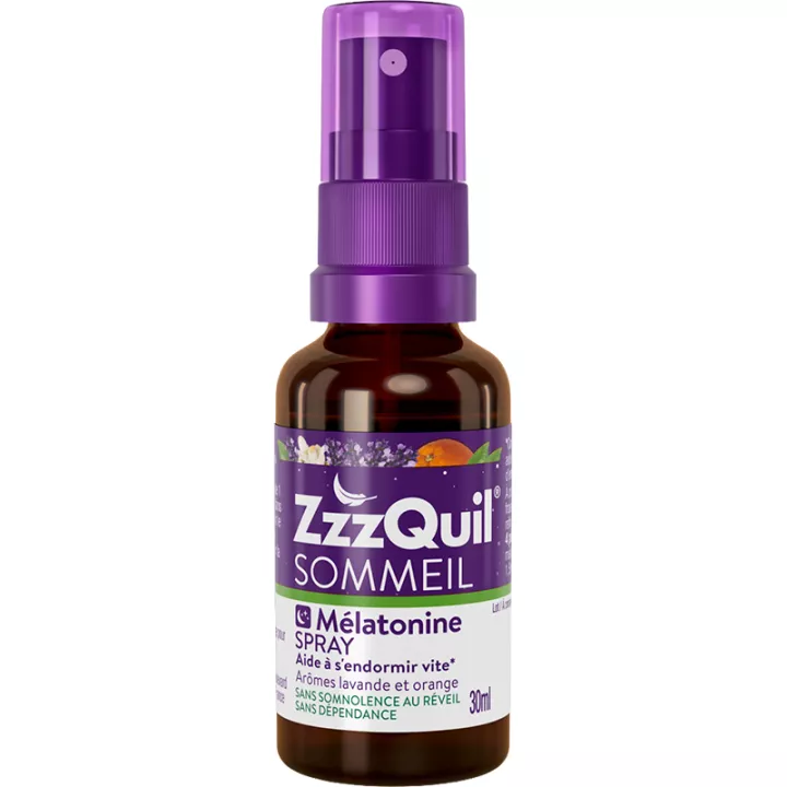 ZzzQuil Sommeil Mélatonine Spray 30 ml