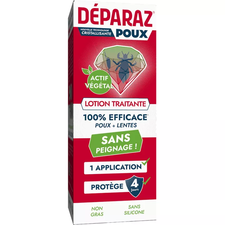 Déparaz Poux Lotion Traitante Poux + Lentes 200ml