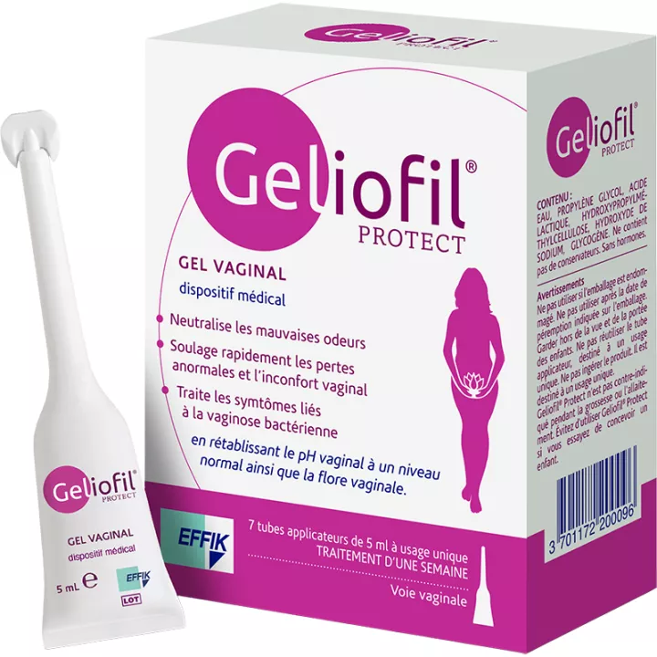 Гель вагинальный Geliofil Protect 7 доз 5 мл