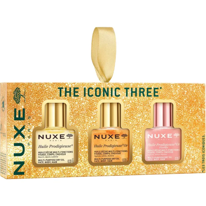 Nuxe-set ‘Les Trois Iconiques’ met Huile Prodigieuse