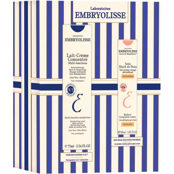 Embryolisse Lait-Crème Concentré 75 ml + Soin Blush de Peau Abricot 30 ml set