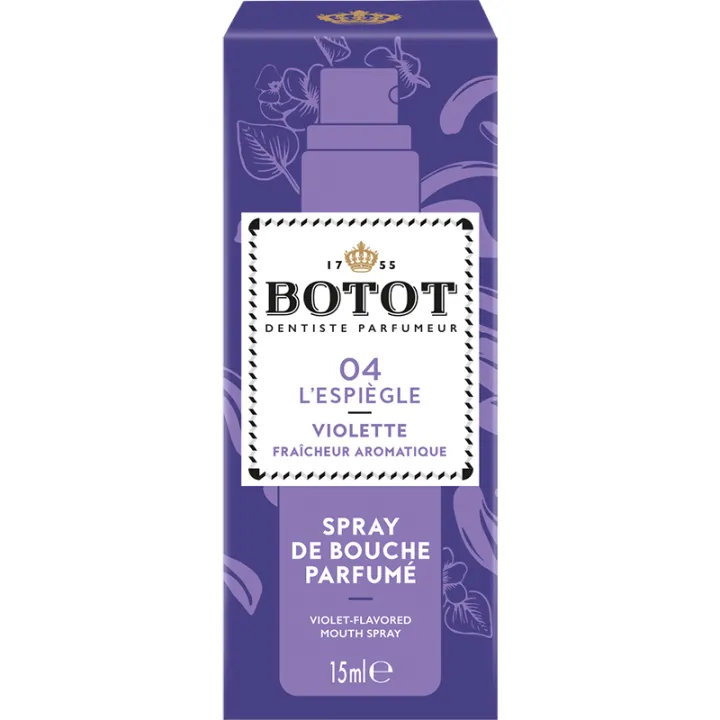 Spray bucal perfumado de 15 ml de Botot
