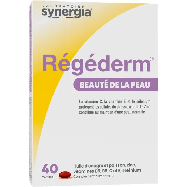 Synergia Régéderm Skin Beauty 40 Capsules