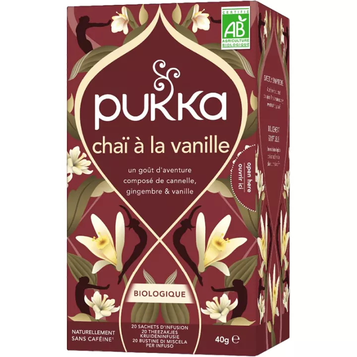 Pukka Organic Chaï Vanilla Herbal Tea 20 tea bags