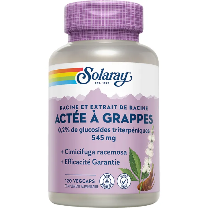 Solaray Zwarte Cohos 545 mg Capsules