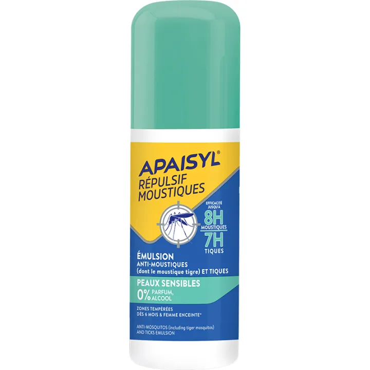 Apaisyl mosquito repellent emulsion Sensitive skin 90 ml