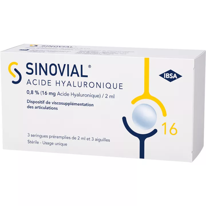 Sinovial SOL INJ BT SER 2ML 3