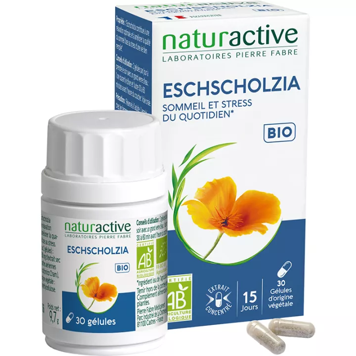 Naturactive Elusanes Eschscholtzia Organic 30 cápsulas