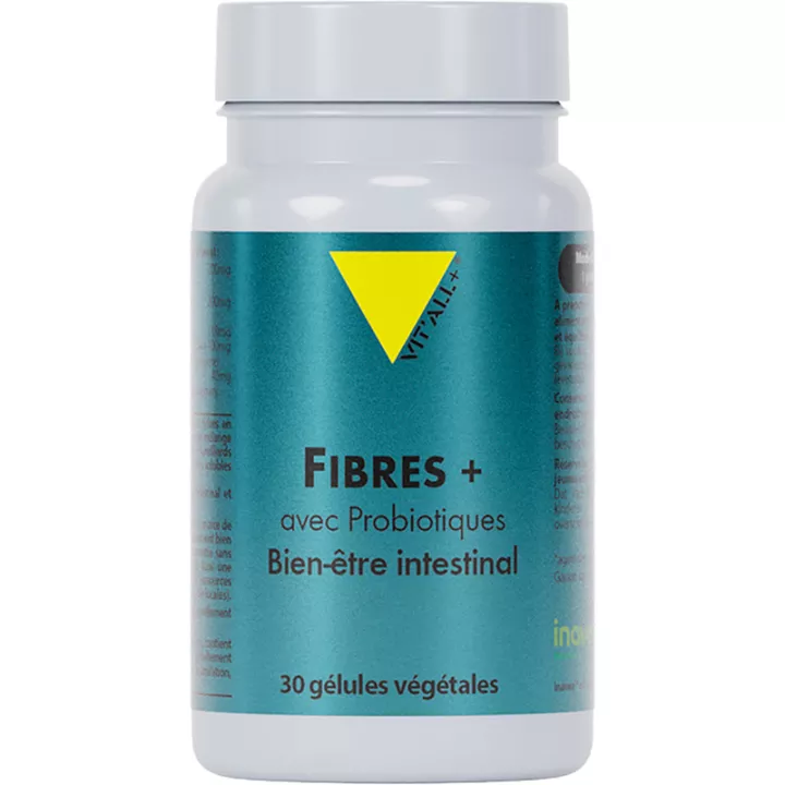 Vitall+ Fibra Plus con Probióticos 30 cápsulas