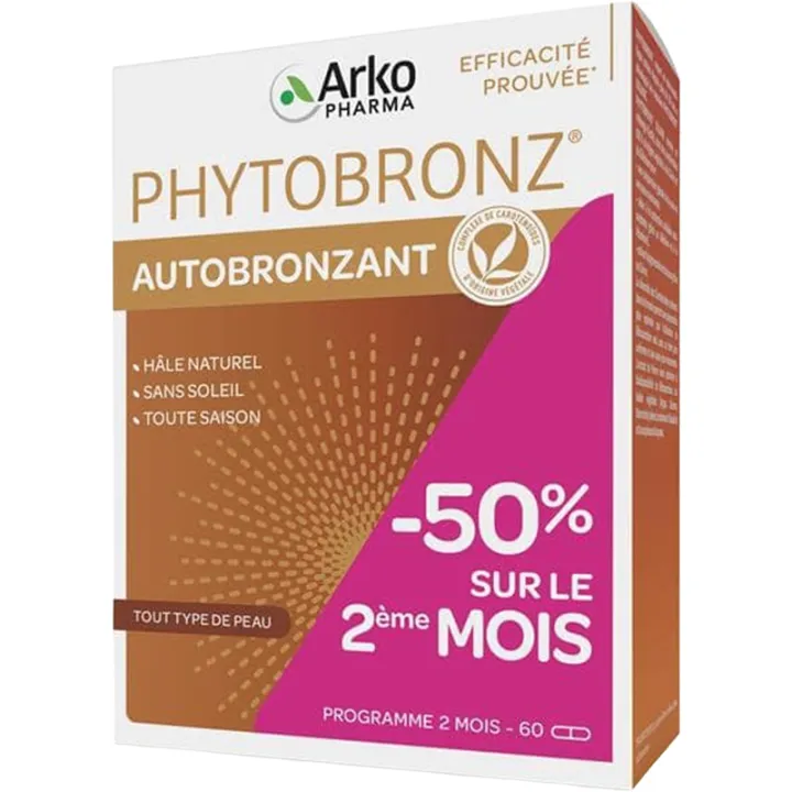 Phytobronz Zelfbruiner Arkopharma capsules