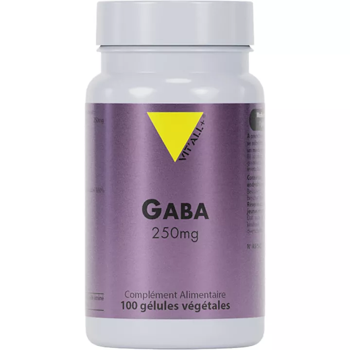 Vitall+ Gaba 250 mg 100 cápsulas vegetales