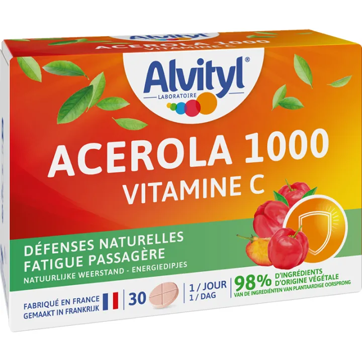 Alvityl Acerola 1000 Vitamina C 30 comprimidos
