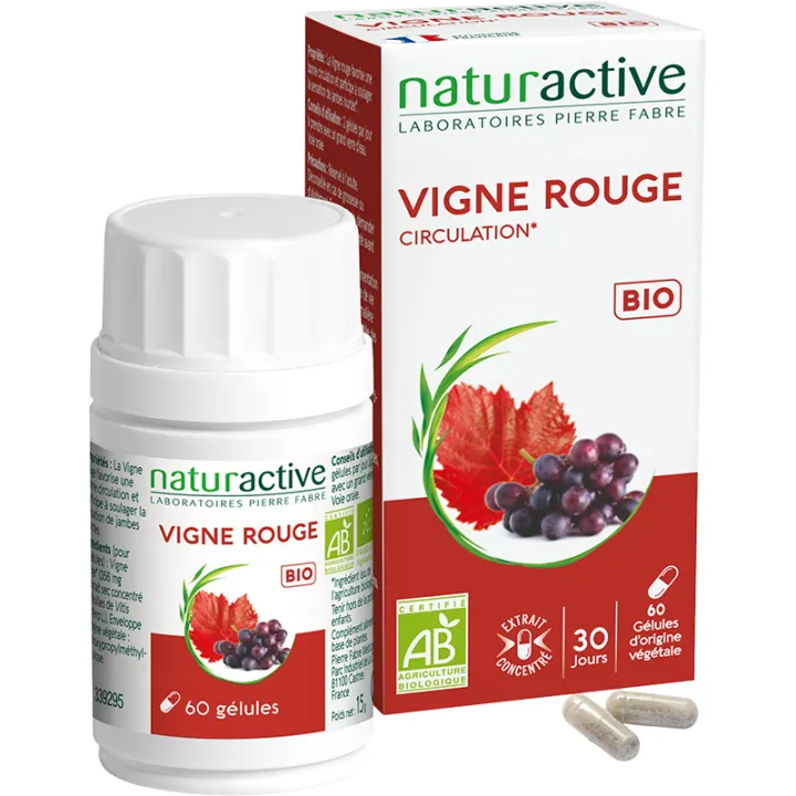 Naturactive Rote Weinrebe Bio