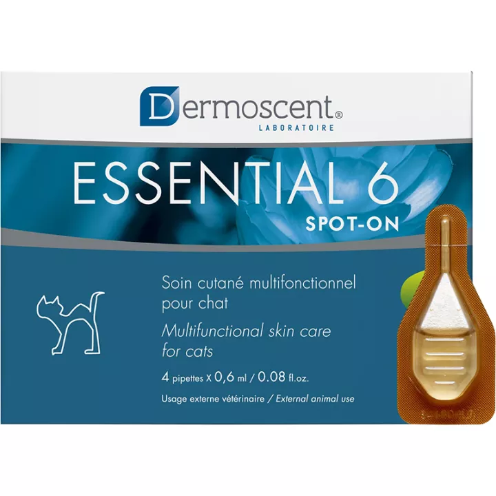 Dermoscent Essential 6 Spot-On Igiene e bellezza del pelo di cani e gatti