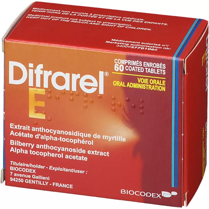 DIFRAREL E CPR 60
