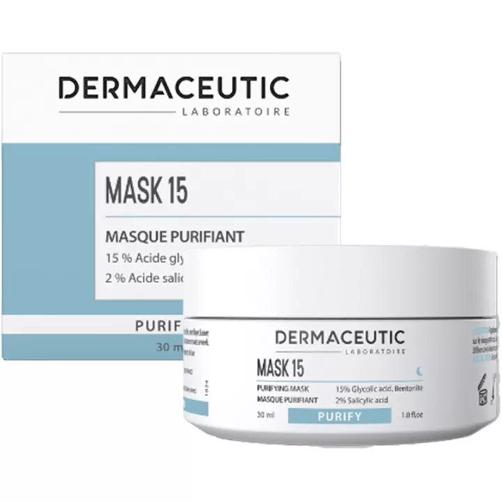 Dermaceutic Mask 15 Masque Purifiant 30 ml