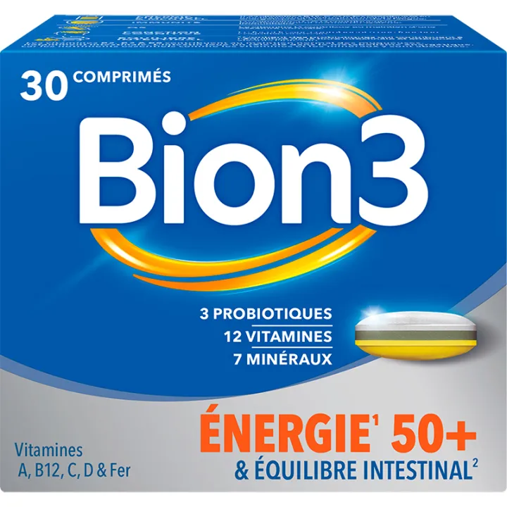 Bion 3 Energie 50+ Équilibre Intestinal