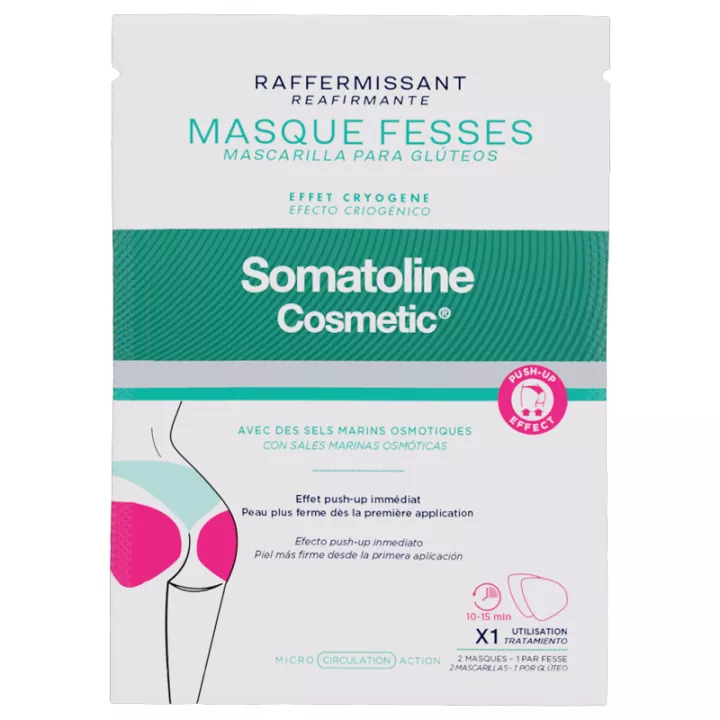 Somatoline Raffermissant Masque Fesses Effet Cryogène 1 utilisation