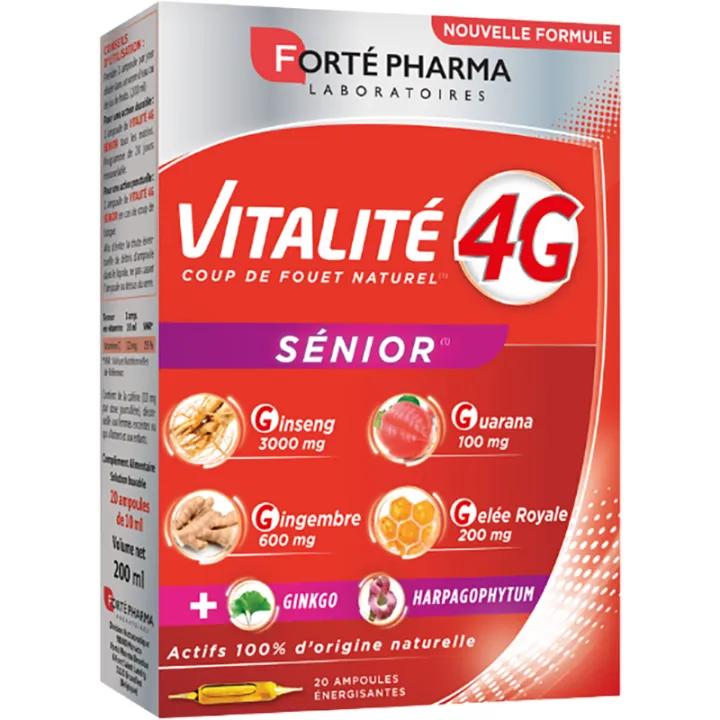 Forté Pharma Vitalite 4g Senior 20 Fiale