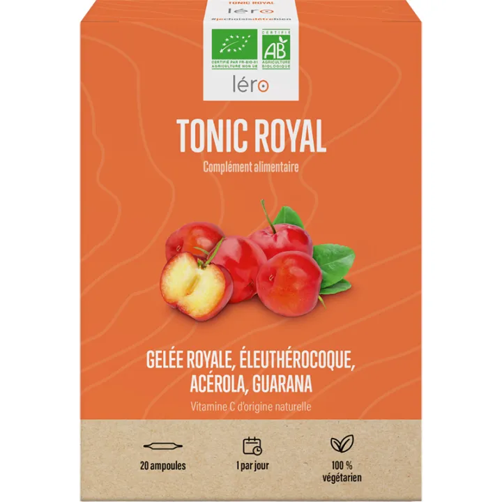 Lero Tonic Royal Solution Buvable 20 ampoules