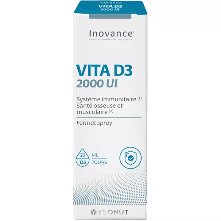 Inovance Vita D3 Végétale 2000 UI Spray 20 ml