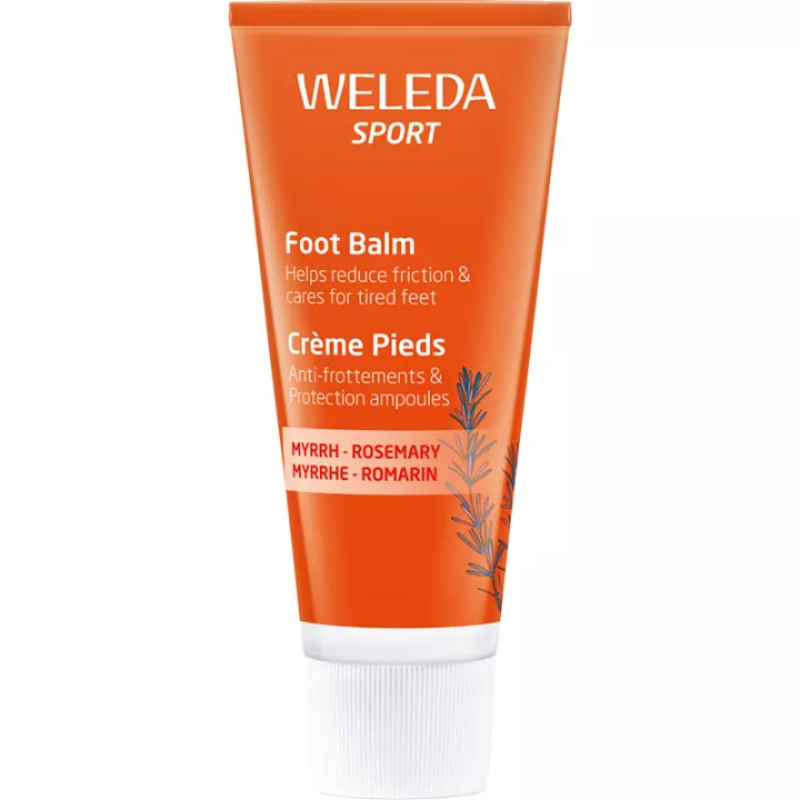 Weleda Sport Crème Pieds Anti-frottement & Protection Ampoules 75 ml