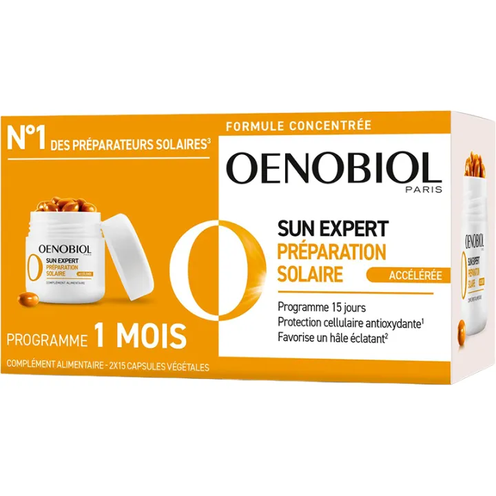 Oenobiol Sun Expert Acceleratore di preparazione al sole in capsule 