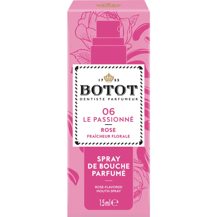 Spray bucal perfumado de 15 ml de Botot