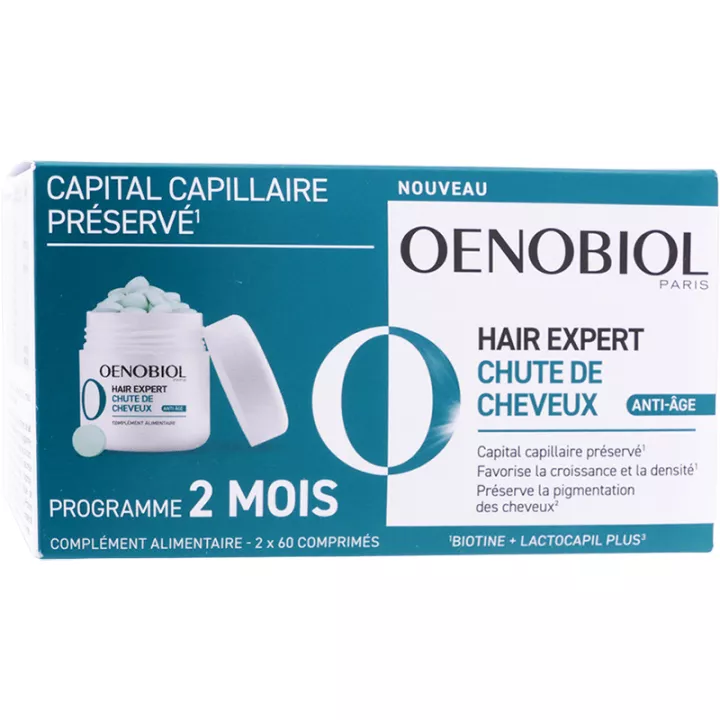 Oenobiol Hair Expert Capelli Fortificanti Anti-Età Capelli Devitalizzati in capsule