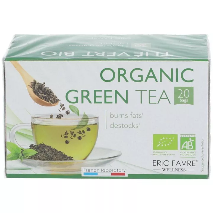 Tè verde biologico Eric Favre 20 bustine