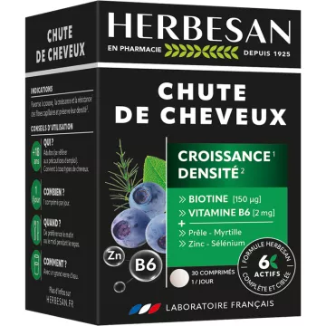 Herbesan Hair Loss Growth & Density 30 tablets