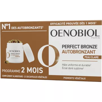 Oenobiol Perfect Bronz Zelfbruinende Heldere Huid Capsules 
