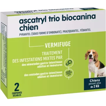 Biocanina Ascatryl Trio compresse per cani