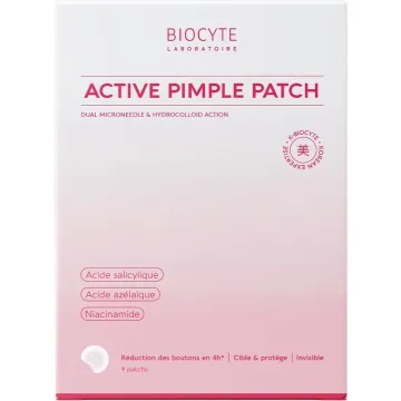 Biocyte Active Pimple Patch tegen huidonzuiverheden, 9 stuks