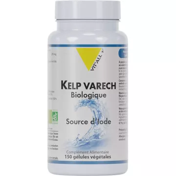 Vitall+ Kelp / Organische Kelp bron van jodium 150 Capsules