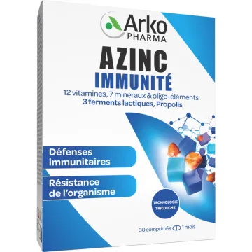 Arkopharma Azinc Immunité 30 compresse