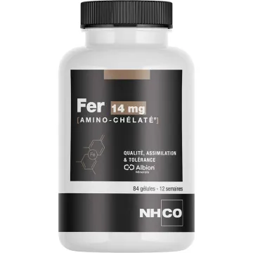 NHCO Iron Amino Chelated 14mg capsules