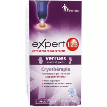 Esperto 1.2.3 Verruche da freddo estremo CryoStylo Mani e piedi 