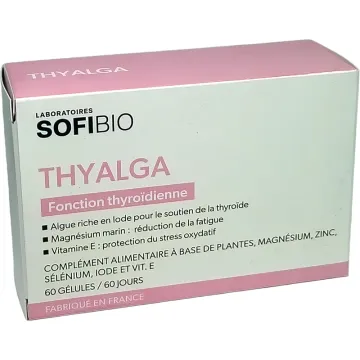 Sofibio Thyalga Función tiroidea 60 cápsulas