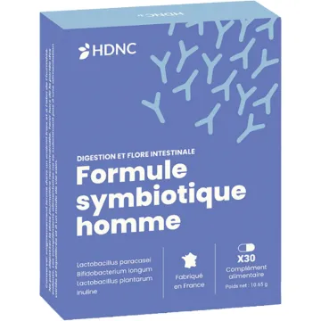 HDNC Symbiotic Men 30 Cápsulas Vegetales