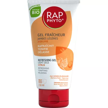 Rap Phyto Gel Fraîcheur Jambes Légères Bio 150 ml