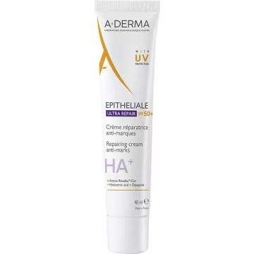 A-Derma Epitheliale Ultra Repair SPF50+ Crème Réparatrice Anti-Marques