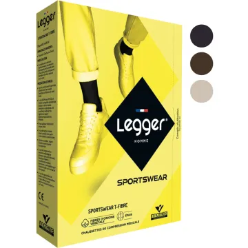 Legger Sportswear T-Fibre Herren Stützsocken Klasse 2