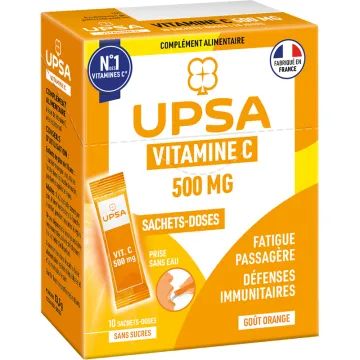 UPSA Vitamina C 500mg 10 sobres dosis