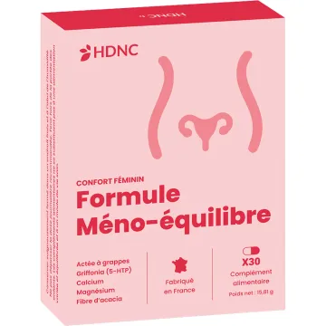 HDNC Meno-Balance Fórmula 30 cápsulas