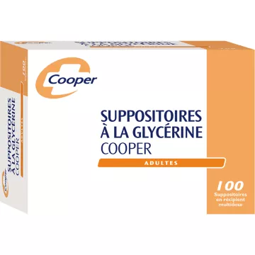Glycérine Suppositoire Adulte Cooper