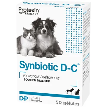 Synbiotic D-C Digestive Comfort Kat & Hond 50 capsules